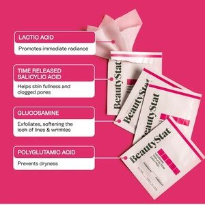 NIB BeautyStat Universal Triple Action Daily Peel Skincare Pads 10 Treatments!